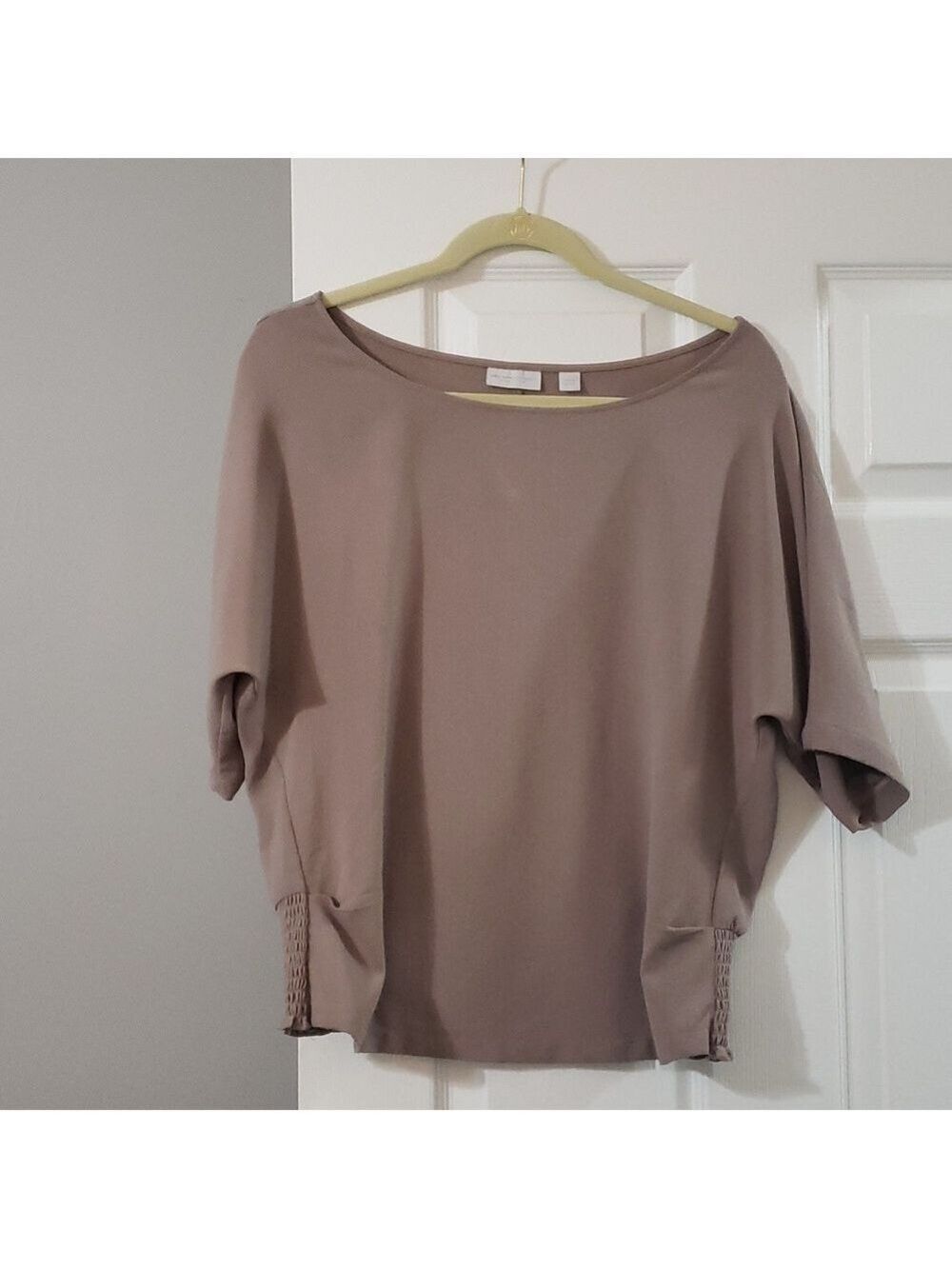Tan blouse